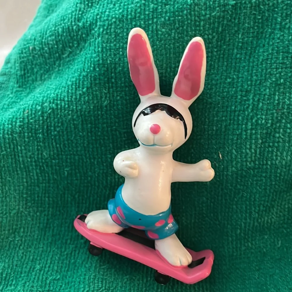 Vintage 1989 Applause Beach Bunnies toy figurine bundle (mlb)
